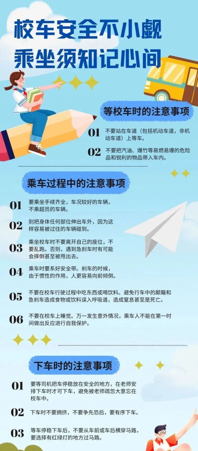 應(yīng)急科普｜校車安全不小覷 乘坐須知記心間！