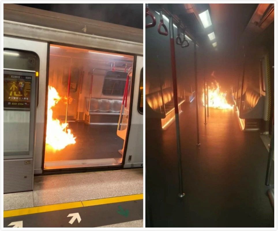 “他們想讓香港癱瘓！”暴徒對市民淋潑易燃液體、朝校車前扔汽油彈……