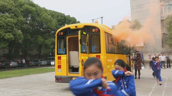 宇通校車安全大講堂湖南常德開講