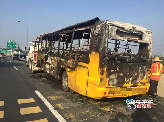 廣東車輛自燃原因已查清：前輪鎖死致事故