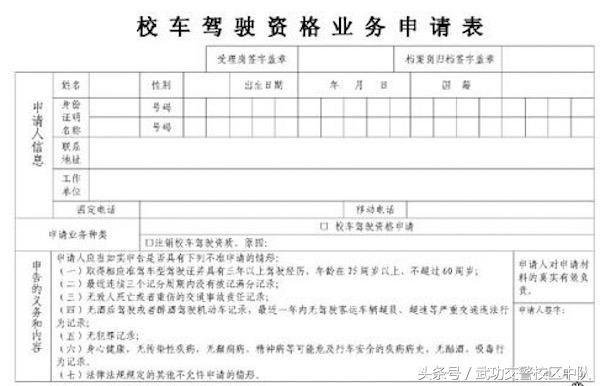 校車駕駛資格證辦理流程