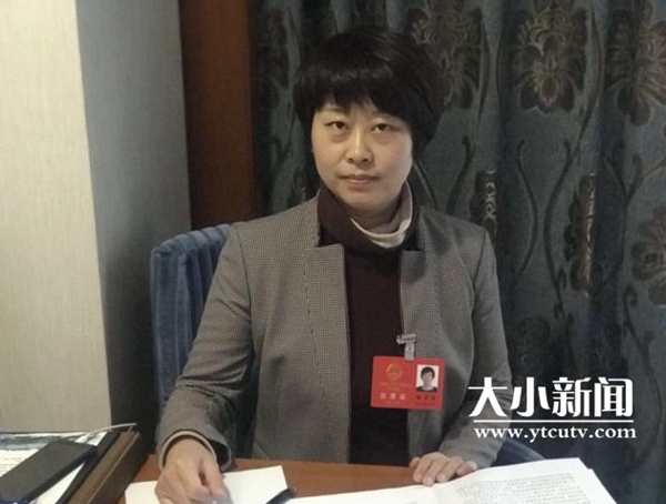 住煙省人大代表楊學麗：推行接駁校車，緩解交通擁堵
