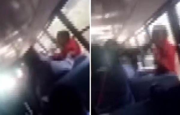 美國女子沖上校車毆打9歲男孩為兒子出氣