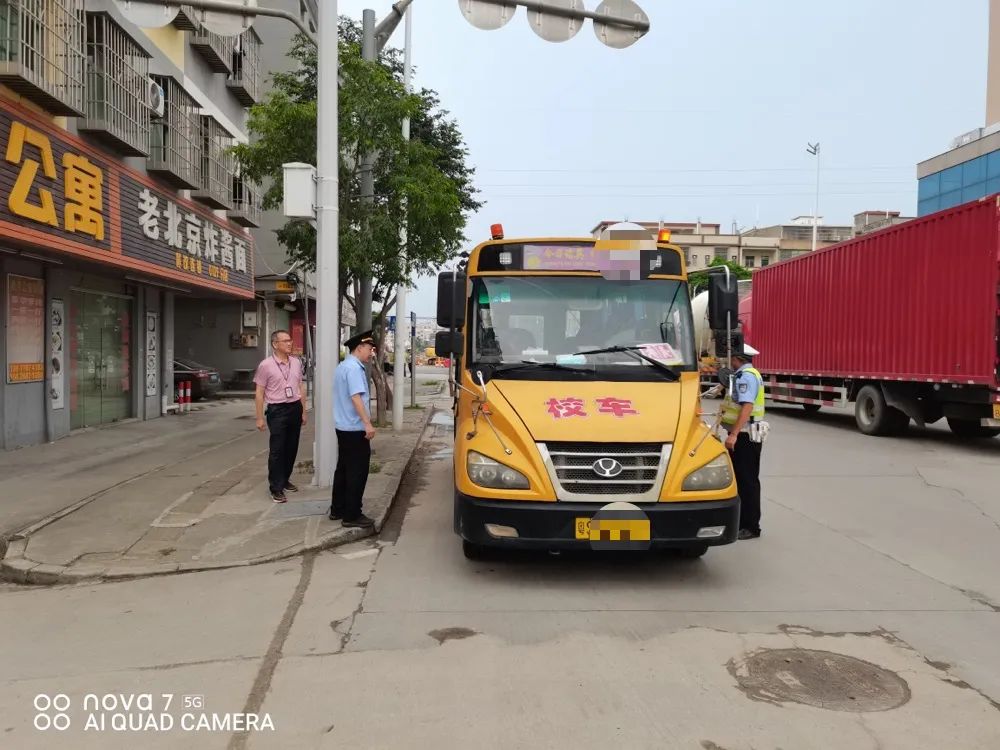 嚴(yán)把關(guān)，護(hù)平安！強(qiáng)化校車安全檢查