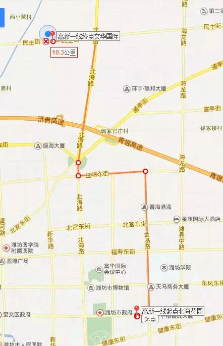 濰坊文華國際小學(xué)新增8條校車線路