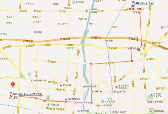 濰坊文華國際小學(xué)新增8條校車線路