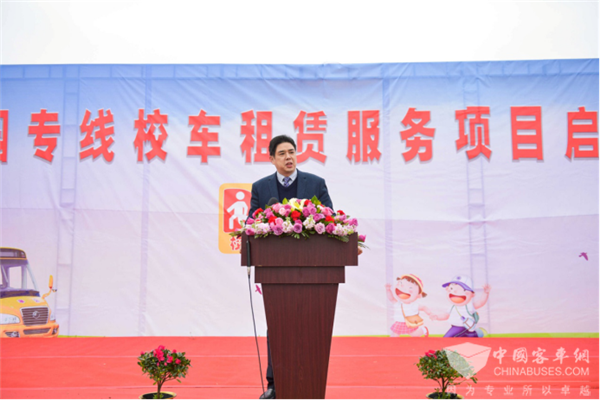 民生工程暖心更連心! 64輛宇通校車連州投運