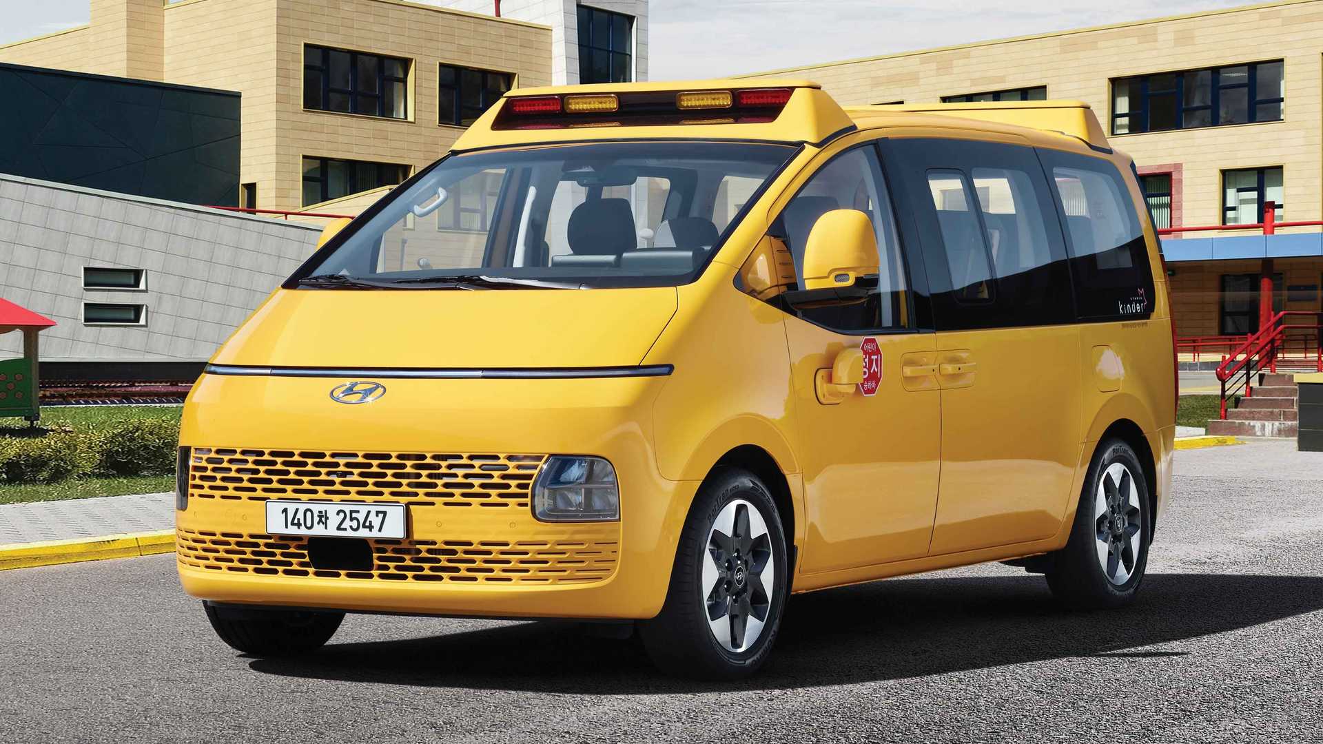現代Staria推出校車版本！11-15座可選，補貼后售價親民